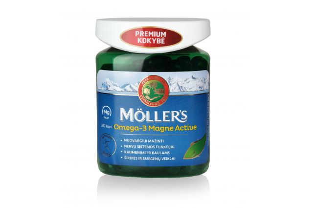 Mollers Active Magnis žuvų taukai