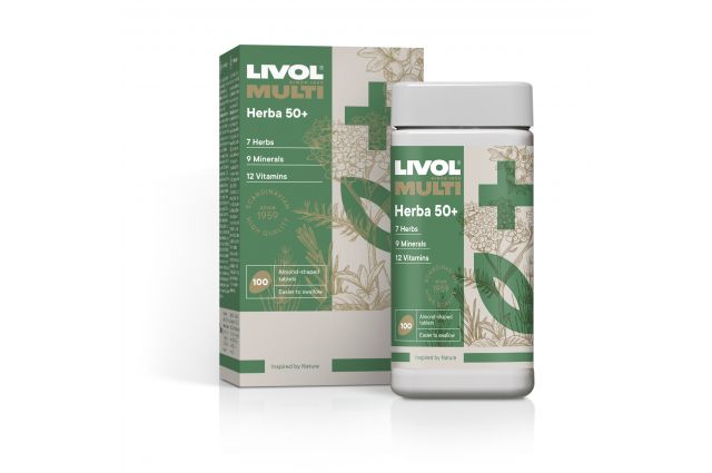 vitaminai Herba 50+