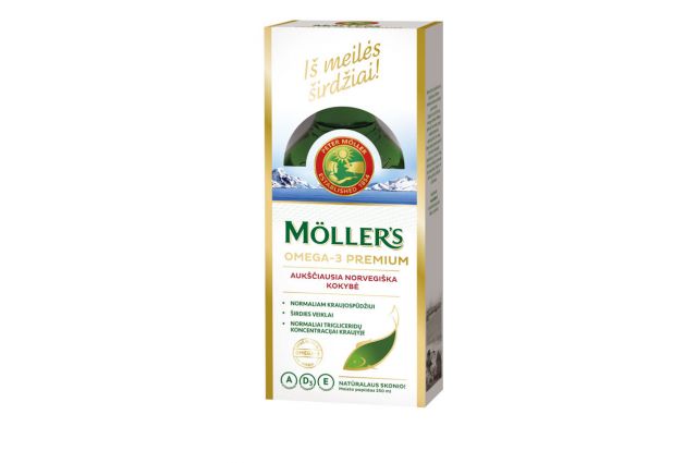 Mollers Premium skysti žuvų taukai