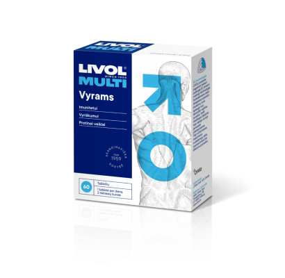 Livol vitaminai vyrams