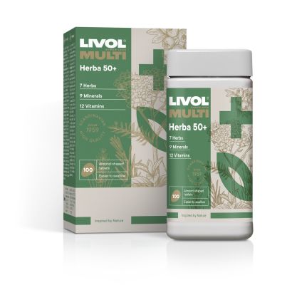 vitaminai Herba 50+